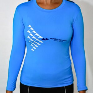Camisa UV - Ondas - Azul Clara