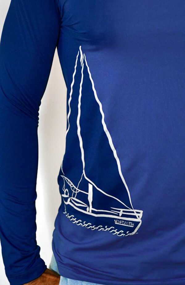 Camisa UV - Barco - Azul Marinho