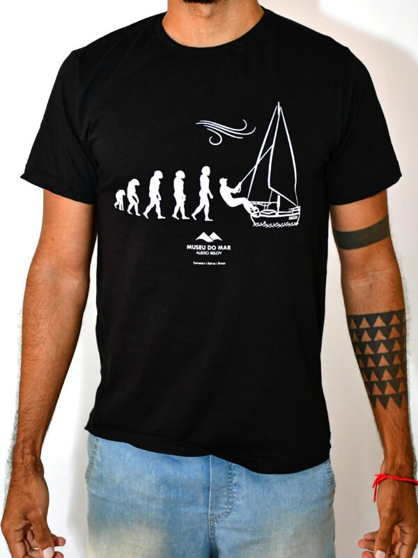 Camiseta - Evolução - Masculina - Preta - Image 2