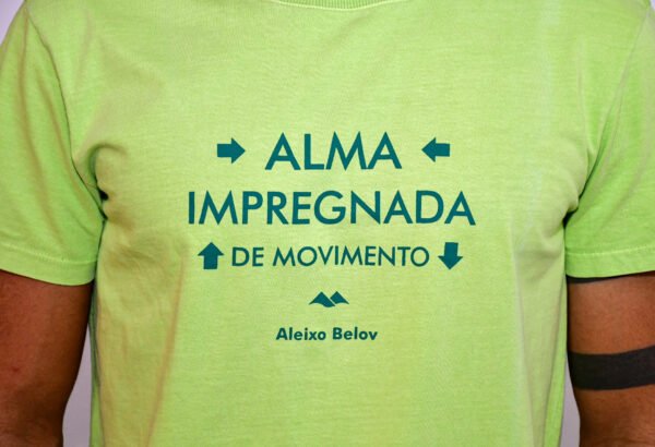 Camiseta - Alma Impregnada de Movimento Masc